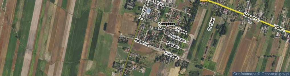 Zdjęcie satelitarne Konwaliowa ul.